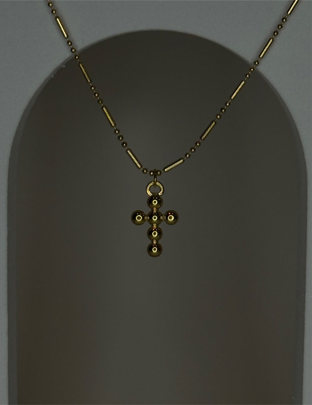 Gold Cross Necklace