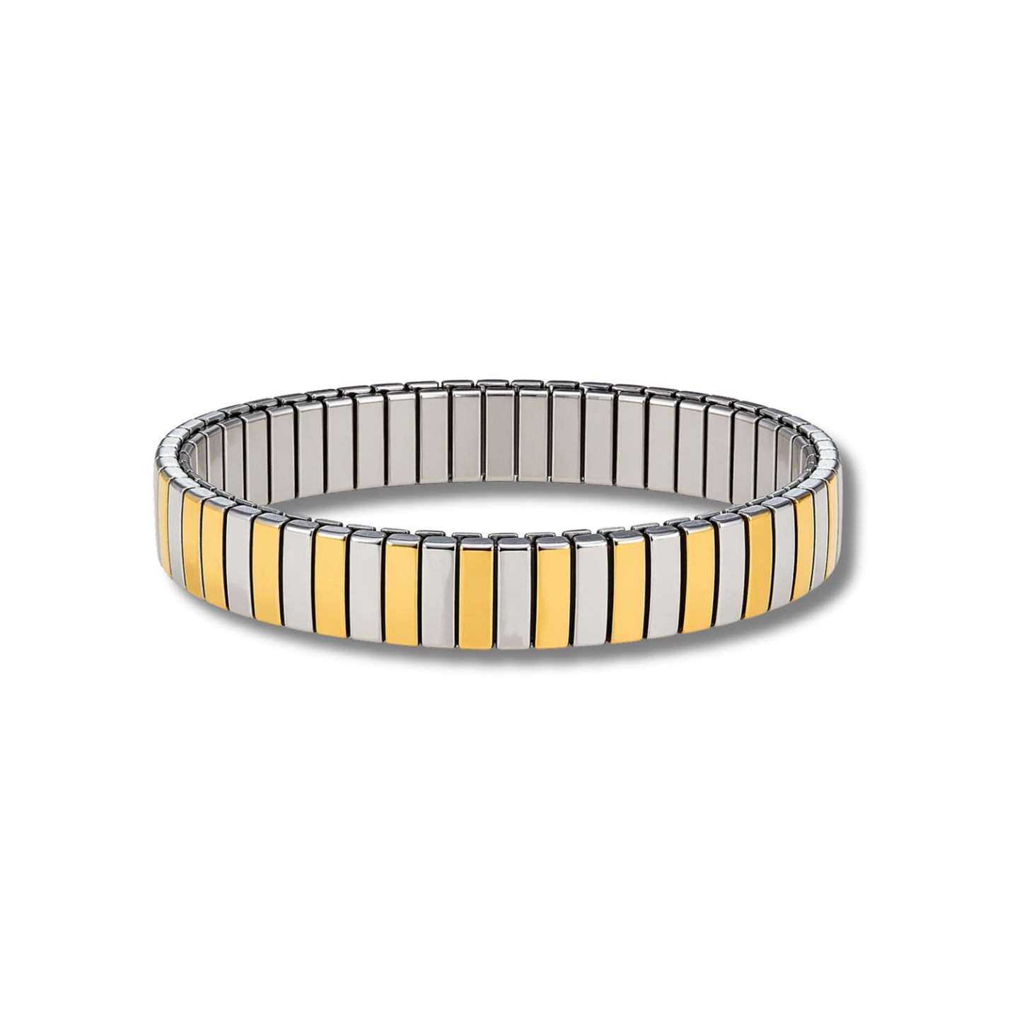 Silver Two Tone Bracelet