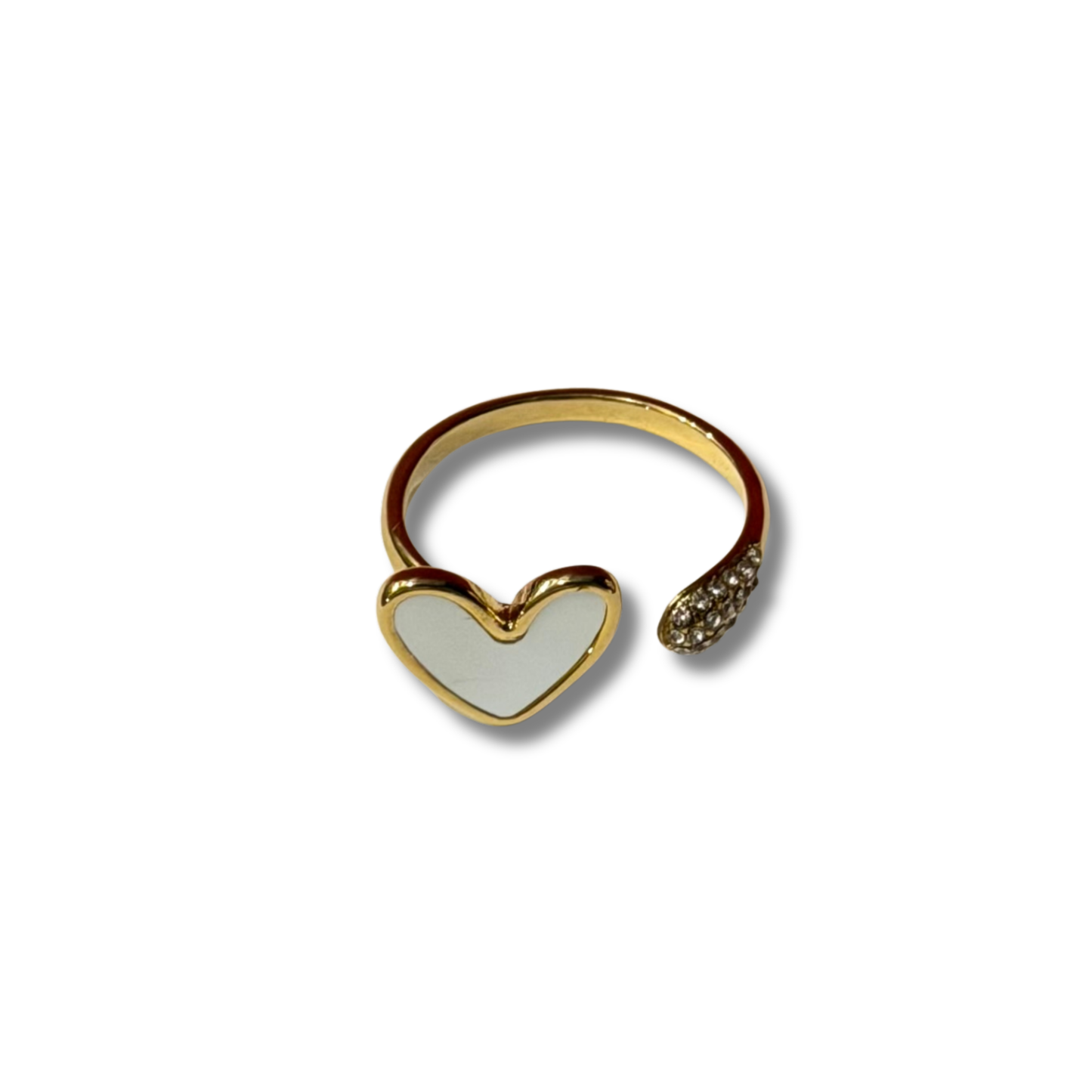 Sparkly Heart Ring