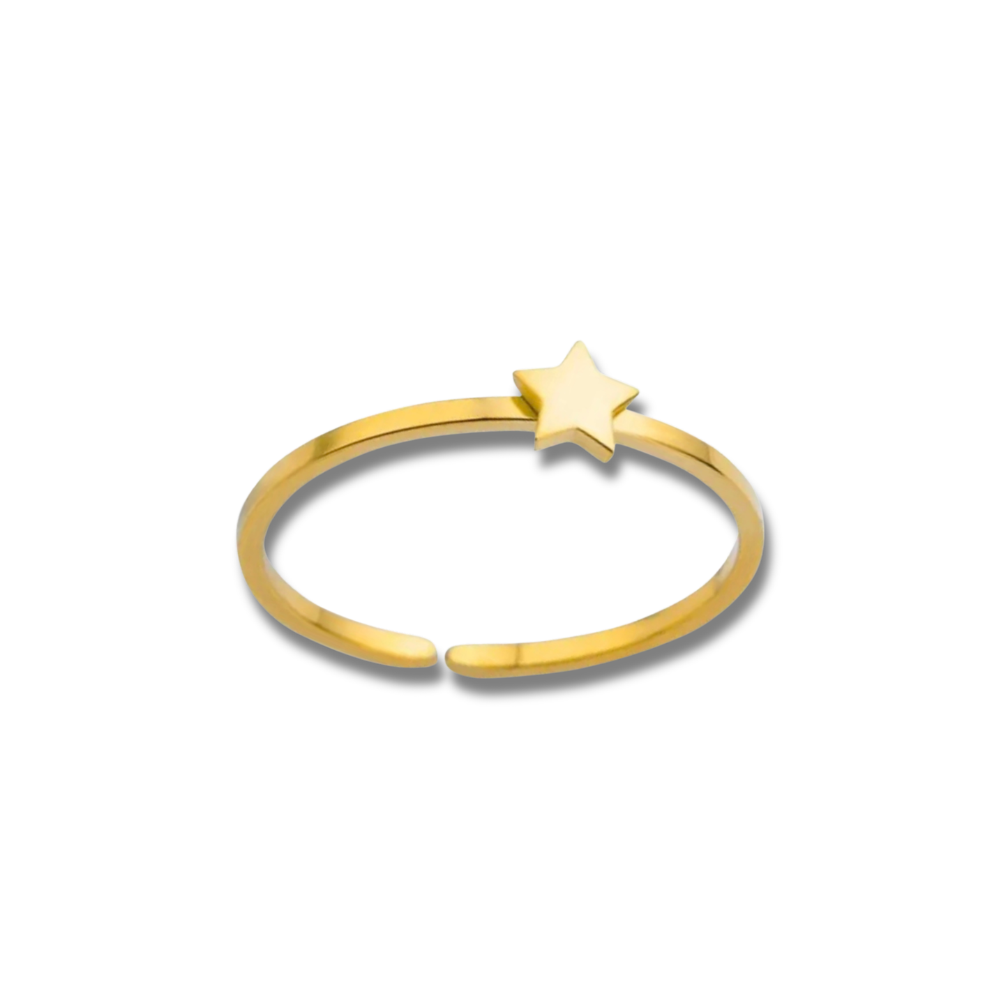 Gold Star Ring