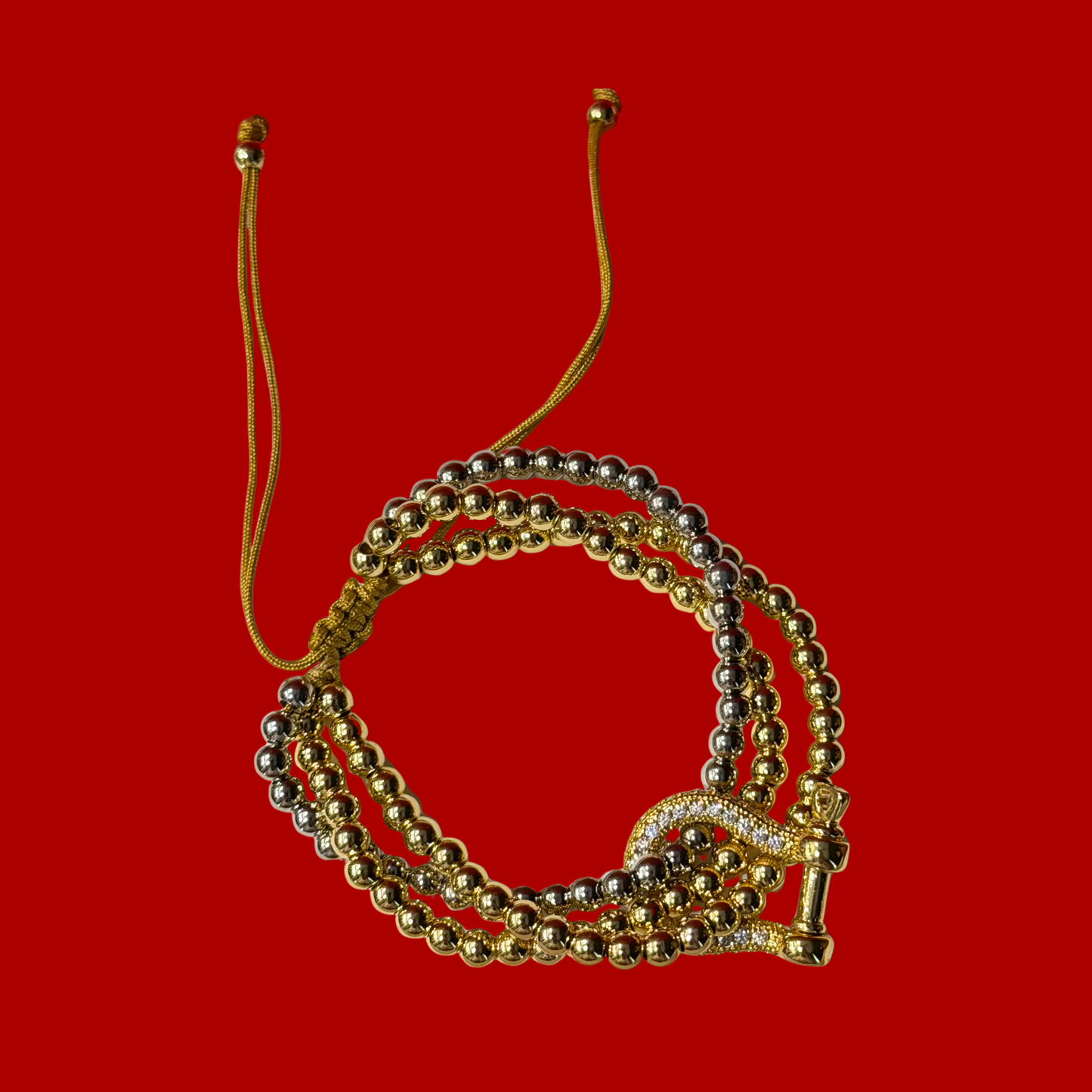 Sparkly Mixed Metals Bracelets