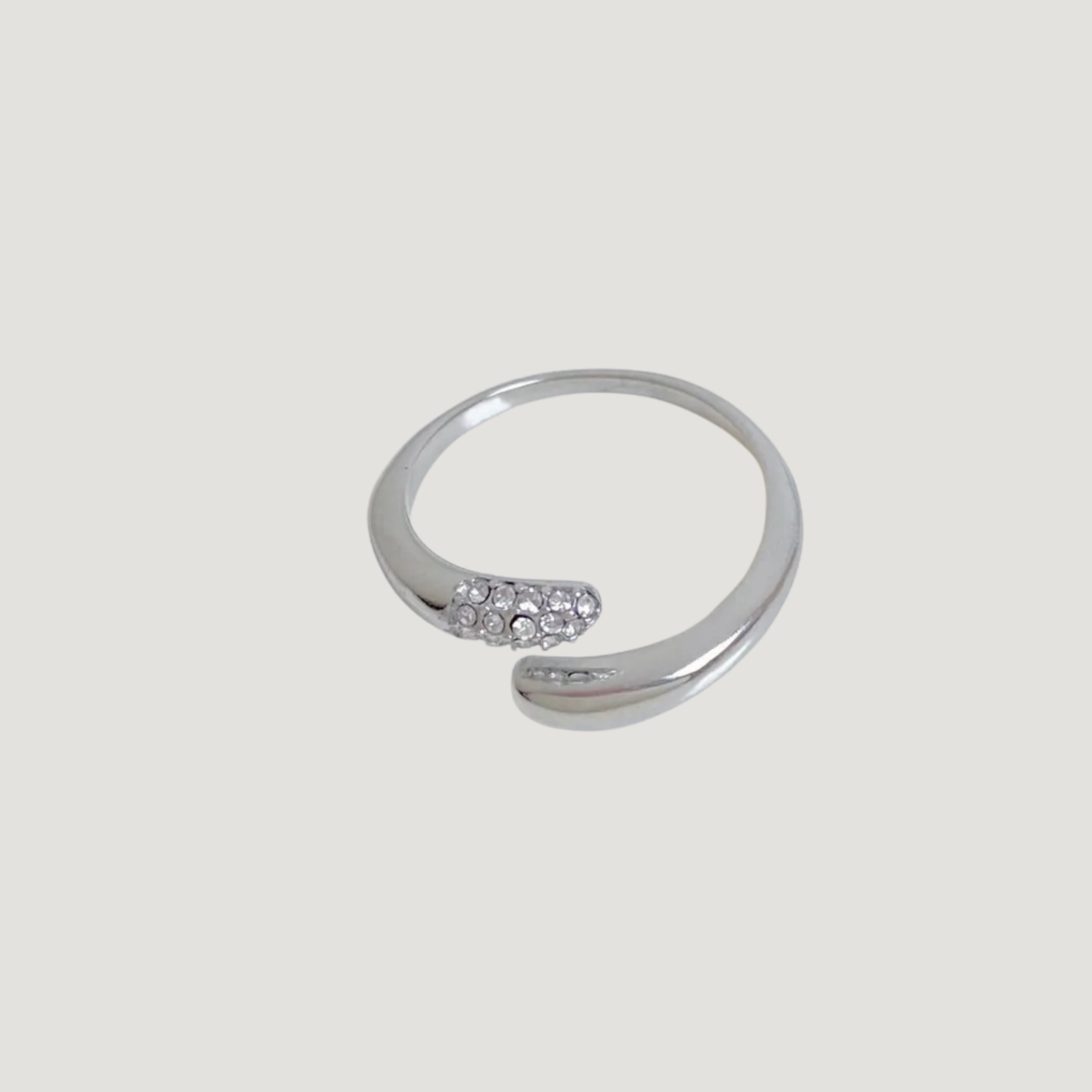 Looped Sparkly Ring