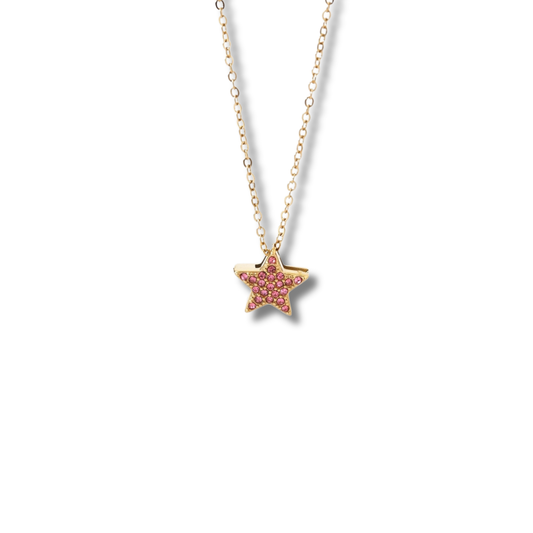 Rhinestone Star Necklace