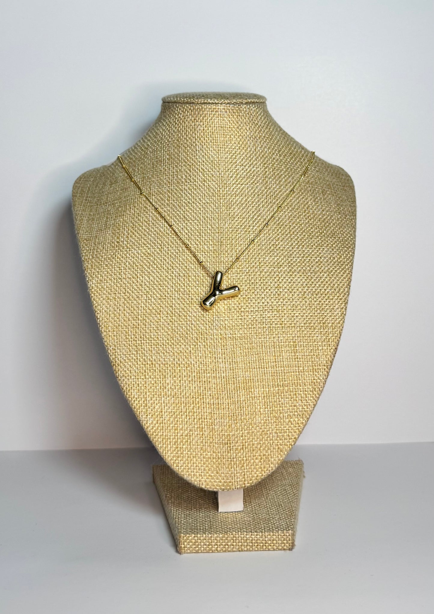Bubble Letter Necklace