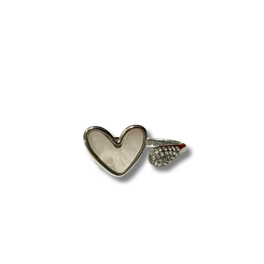 Sparkly Heart Ring
