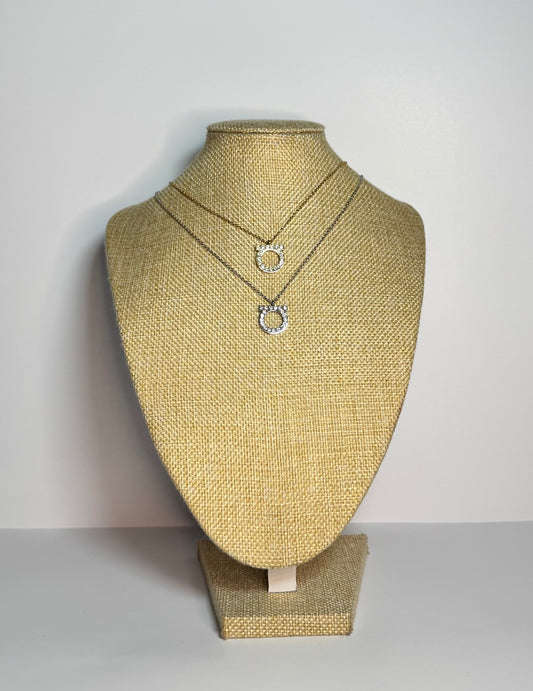 Sparkly Ferragamo Dupe Necklace