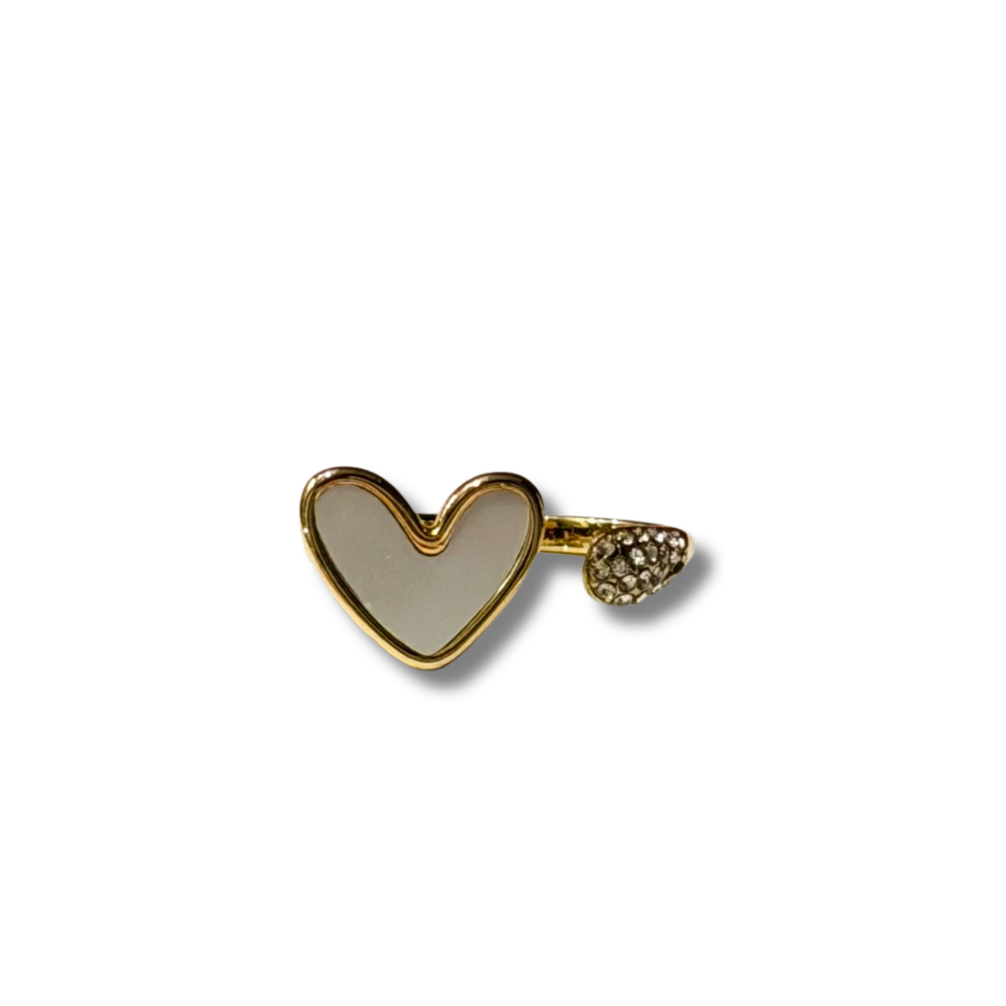 Sparkly Heart Ring