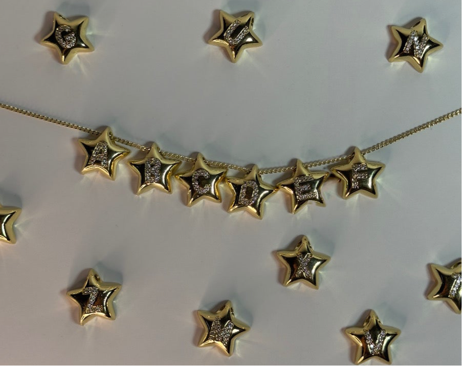 Star Initial Necklace