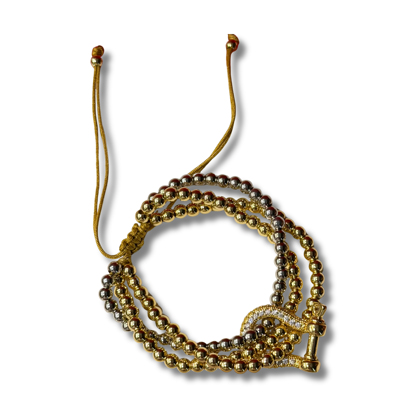 Sparkly Mixed Metals Bracelets
