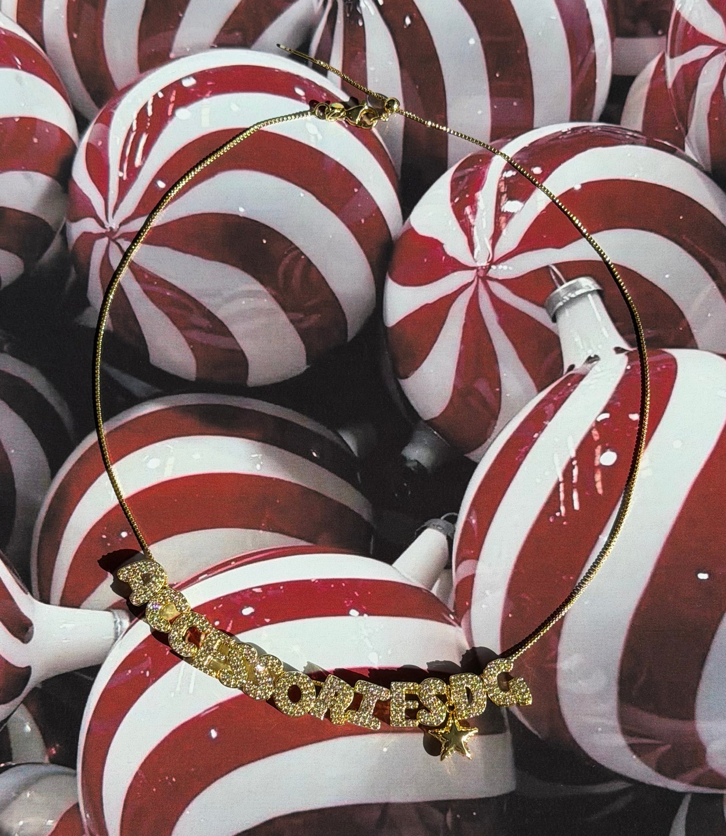 Sparkly Name Necklace