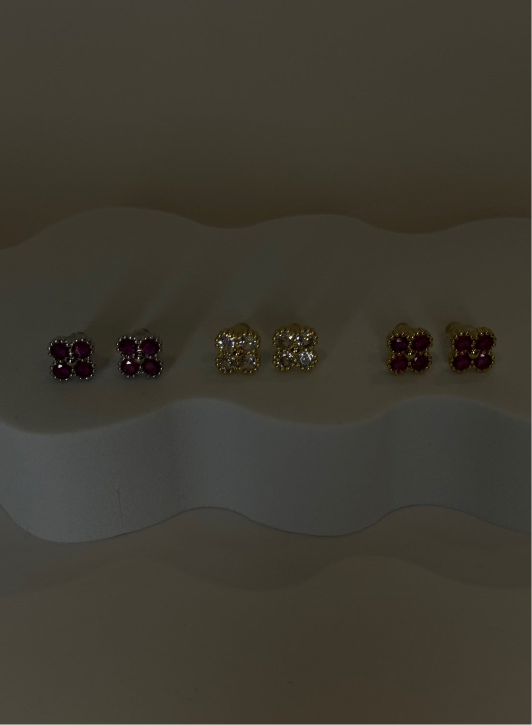 Van C Stud Earrings