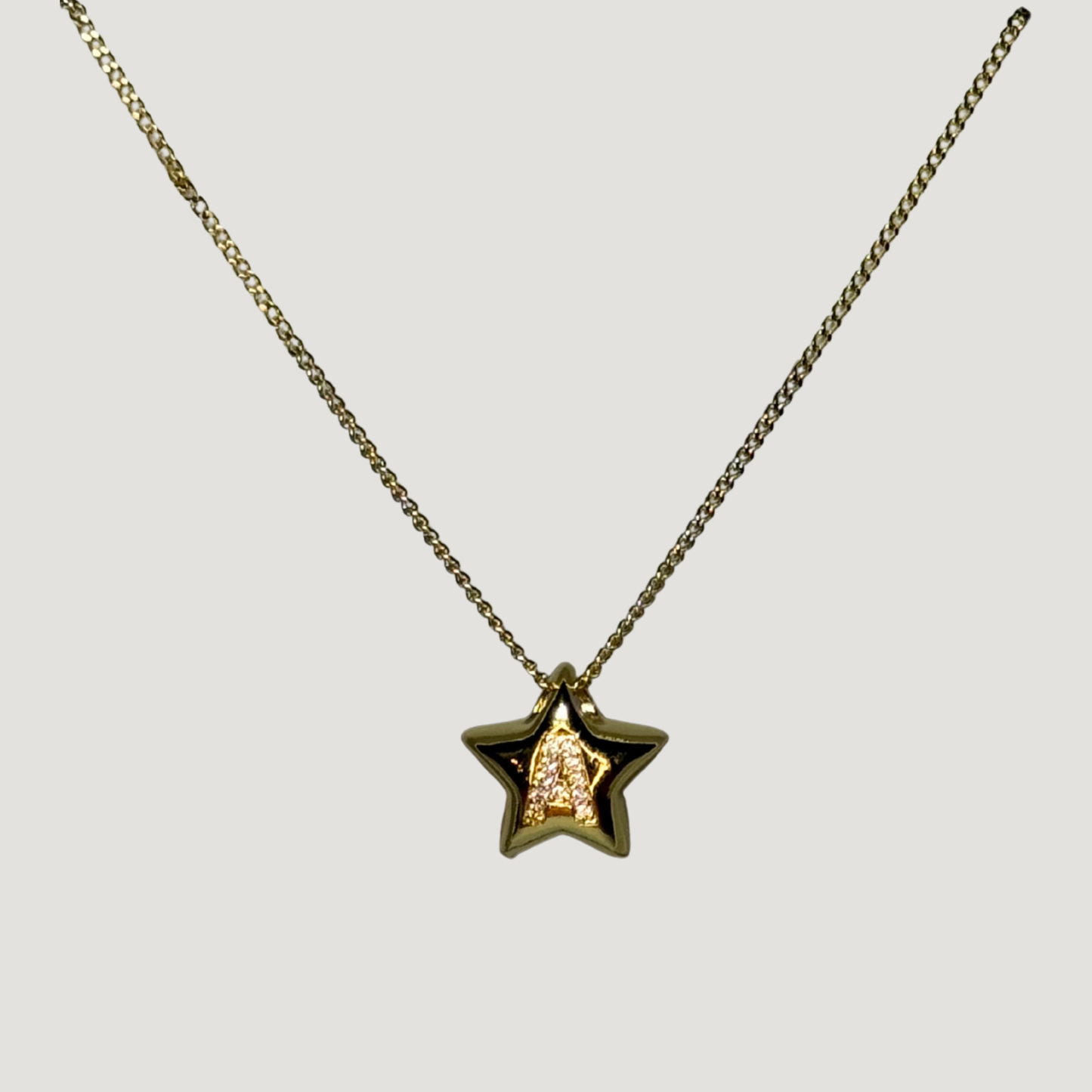 Star Initial Necklace