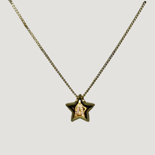 Star Initial Necklace
