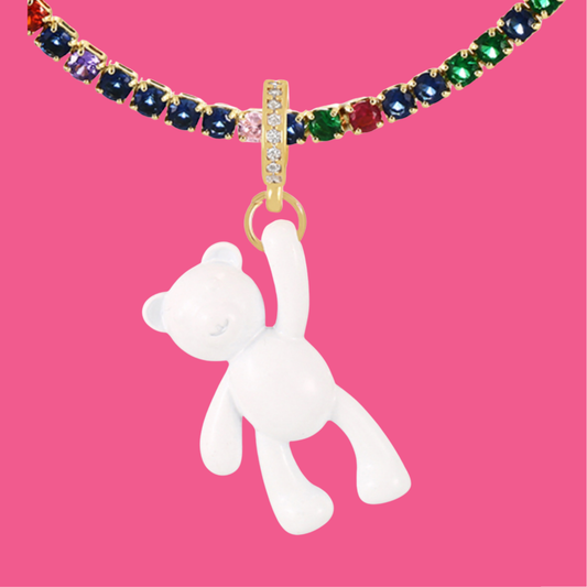Sparkly Bear Necklace