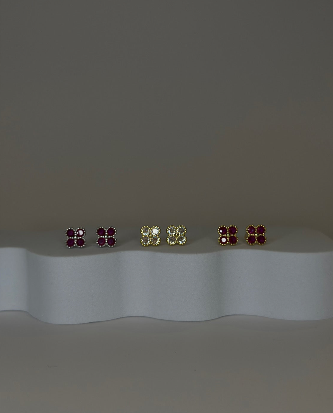 Van C Stud Earrings