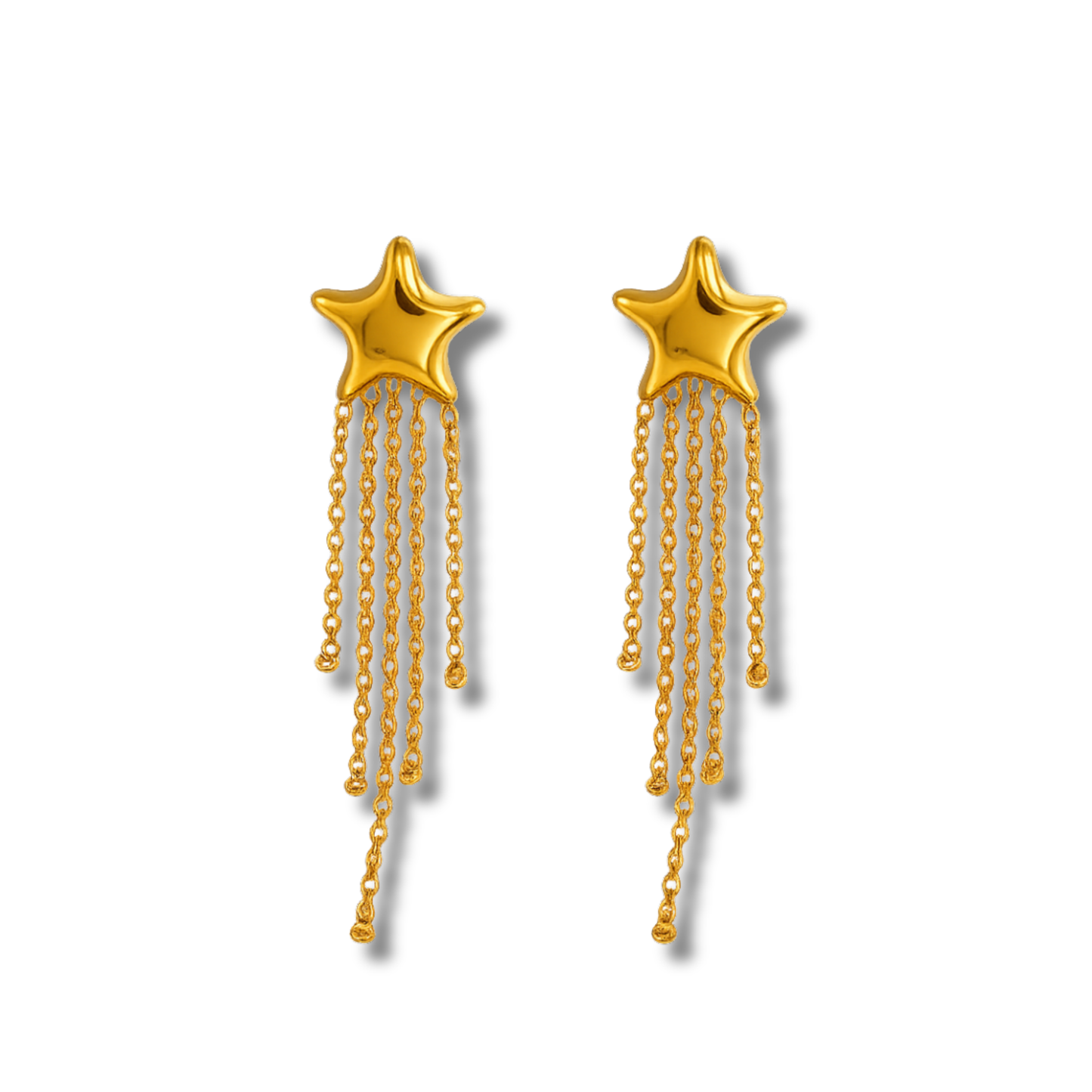 Star Tassel Earrings