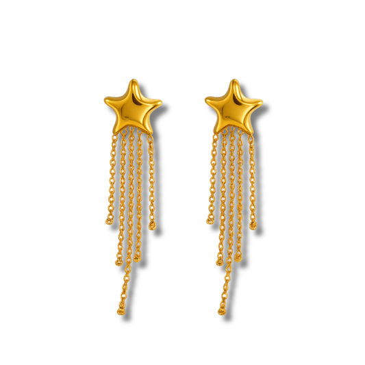 Star Tassel Earrings