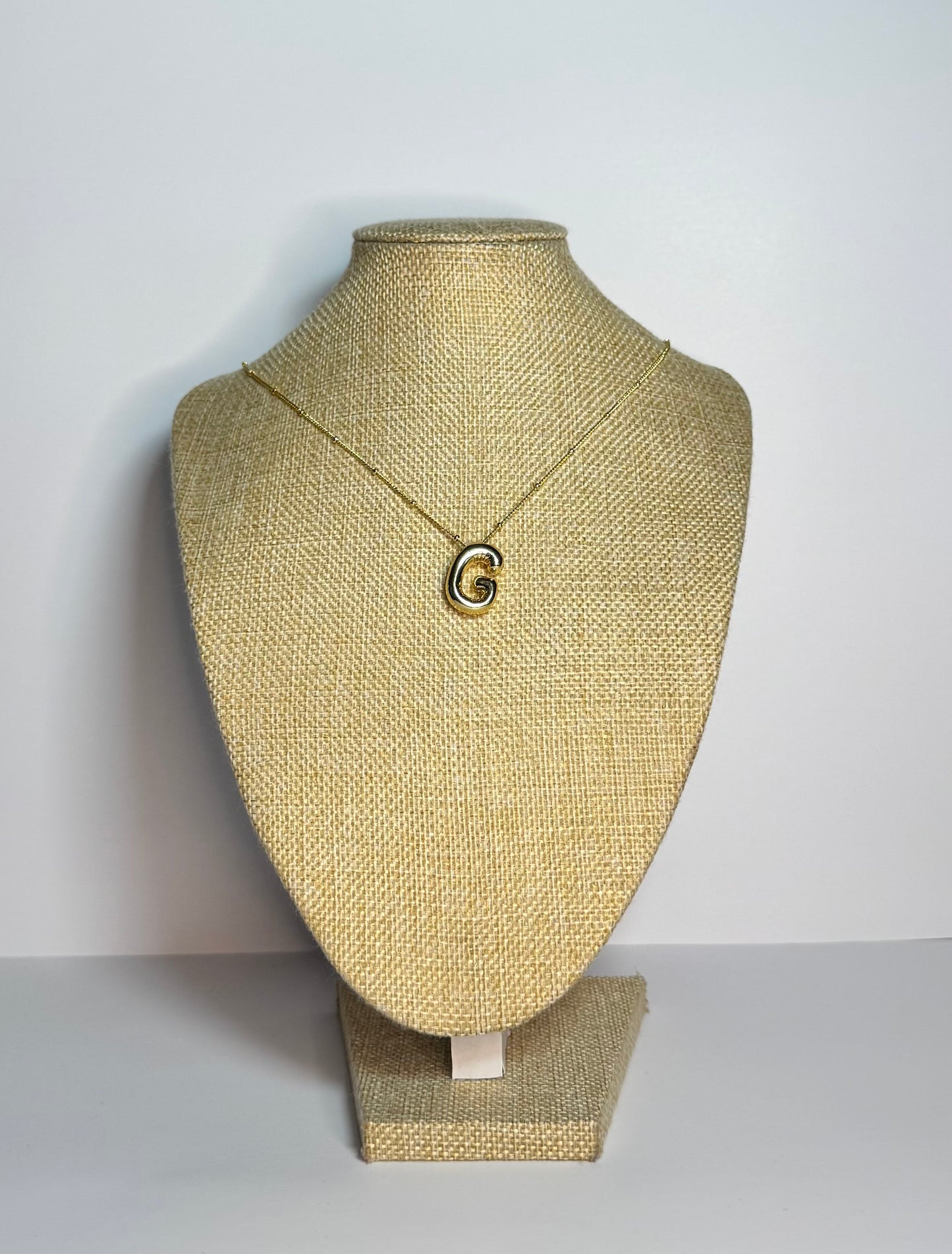 Bubble Letter Necklace