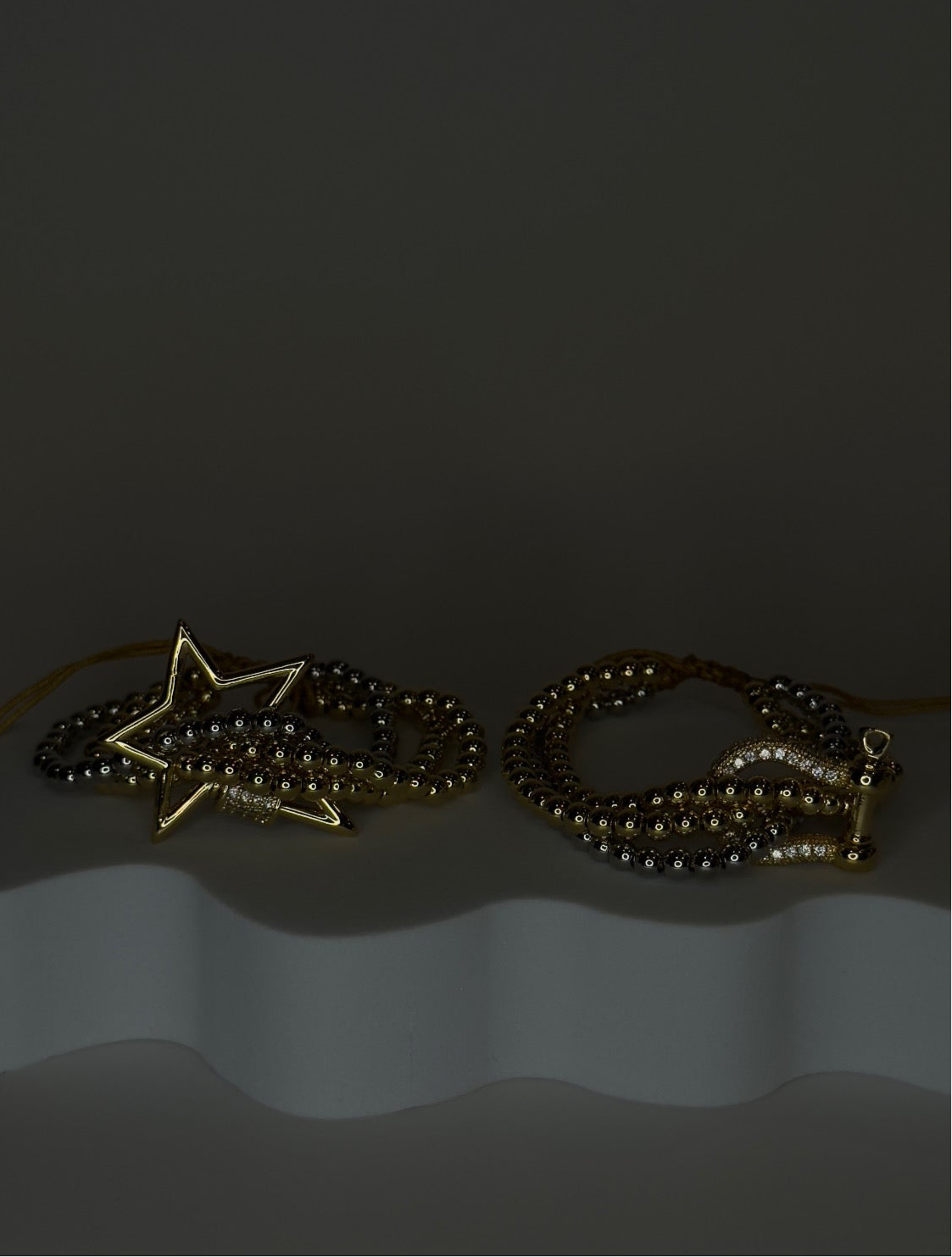Sparkly Mixed Metals Bracelets