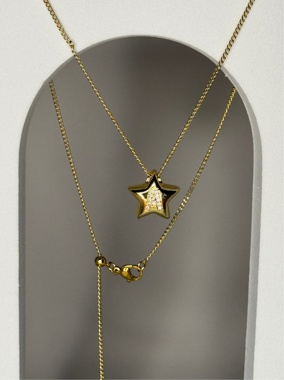 Star Initial Necklace