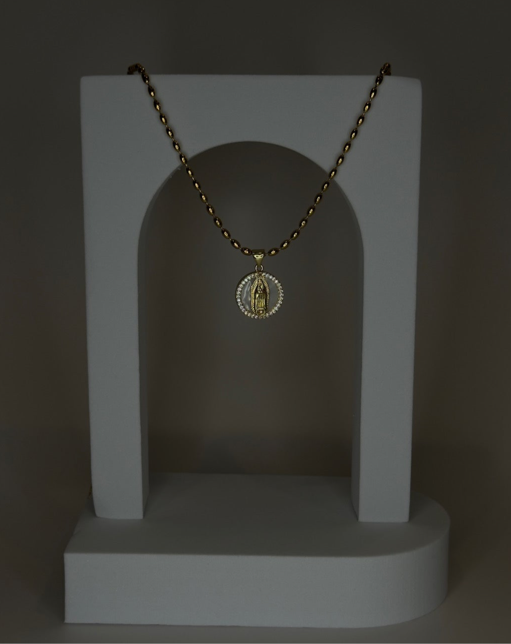 Virgen Mary Necklace