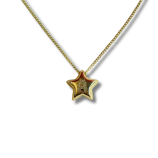 Star Initial Necklace