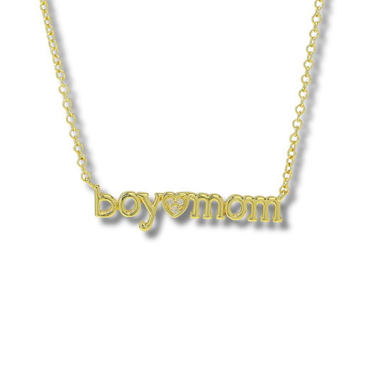 Boy Mom Necklace