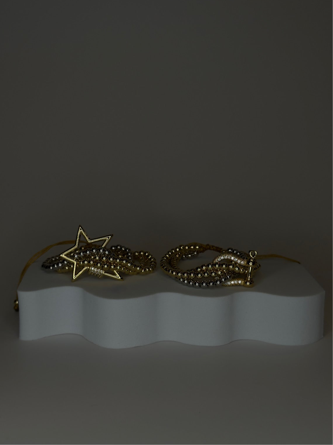 Sparkly Mixed Metals Bracelets