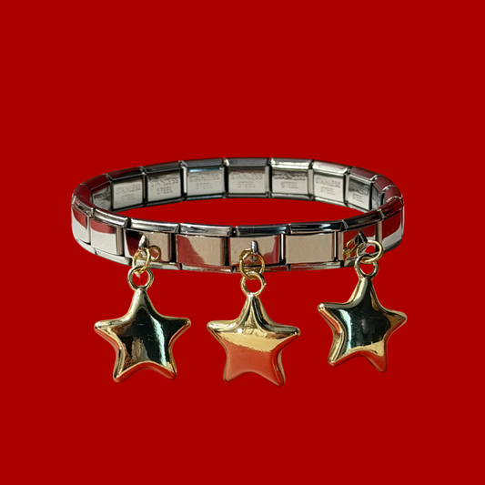 Star Charm Italian Bracelet