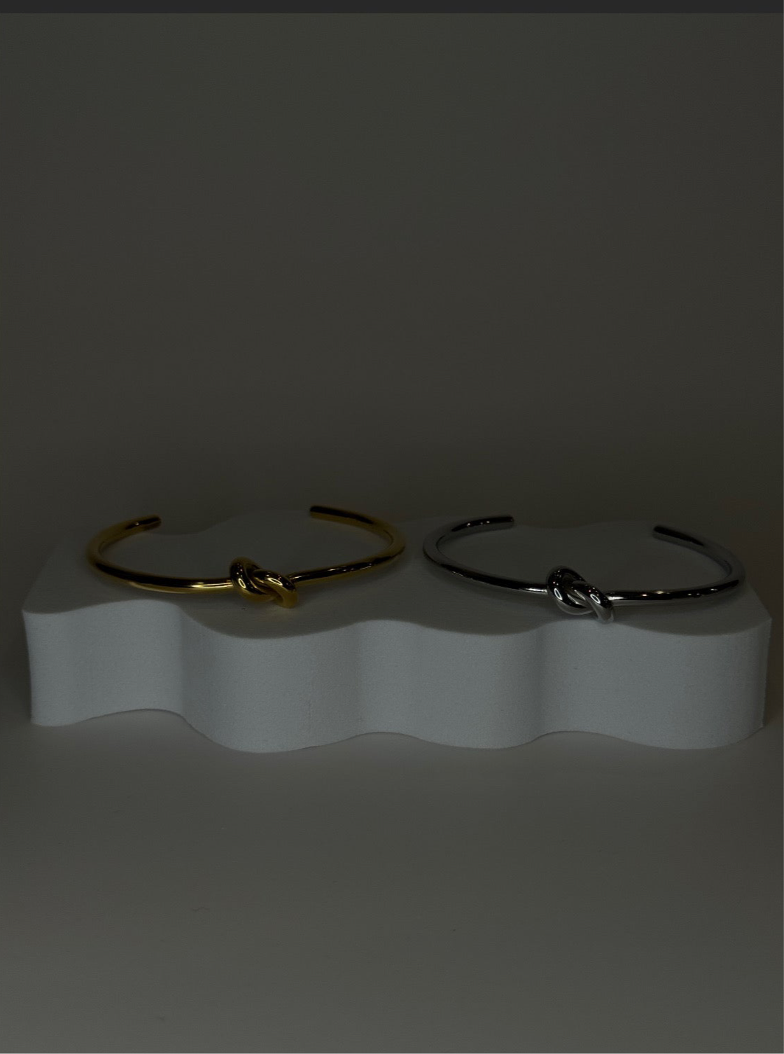 Knot Bangle Bracelet