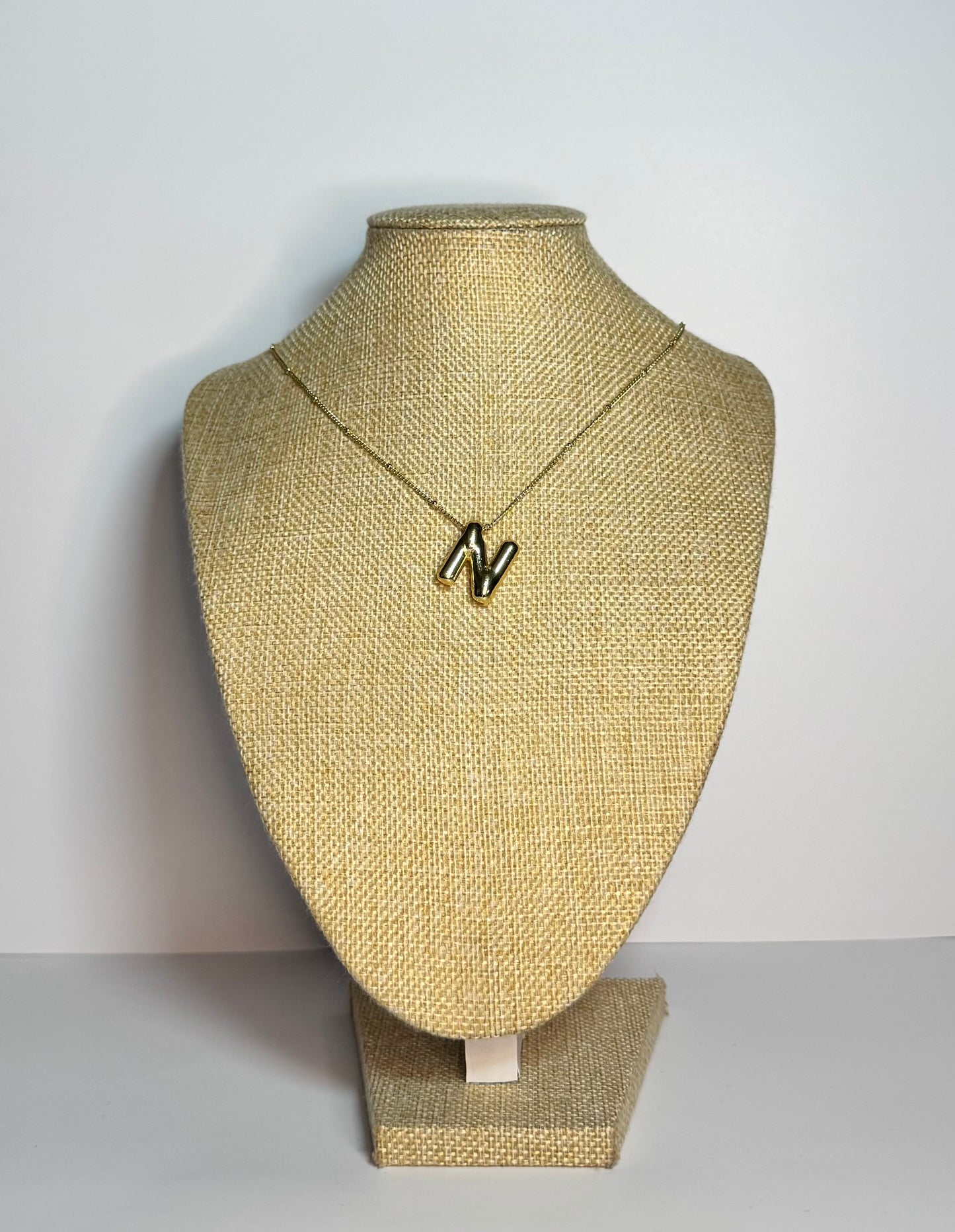 Bubble Letter Necklace