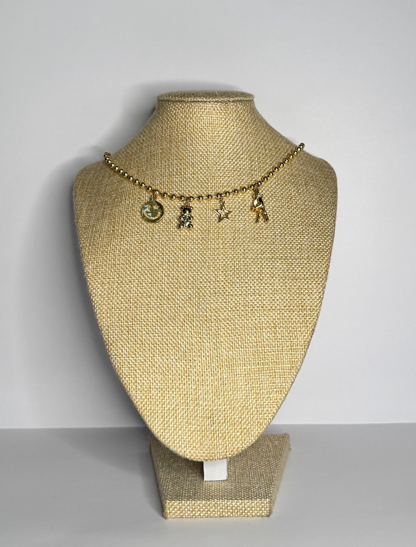 Gold Charm Necklace