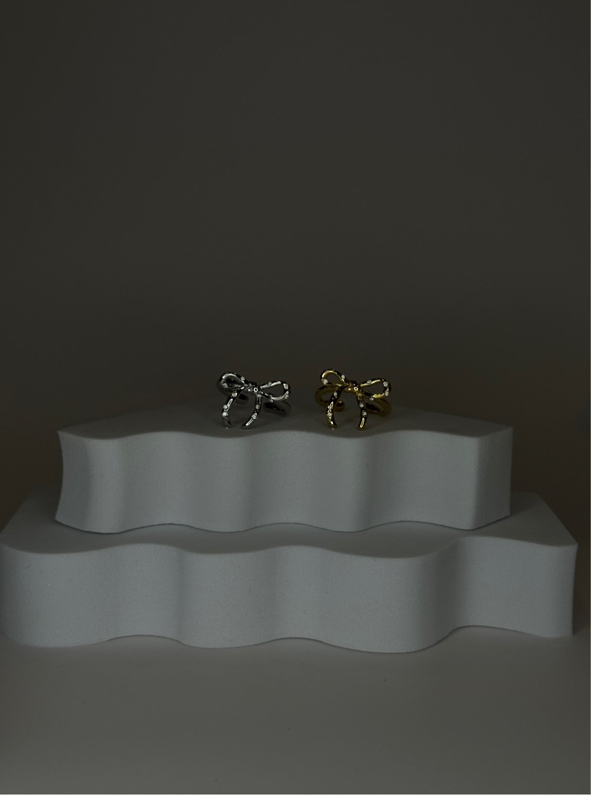Sparkly Bow Ring