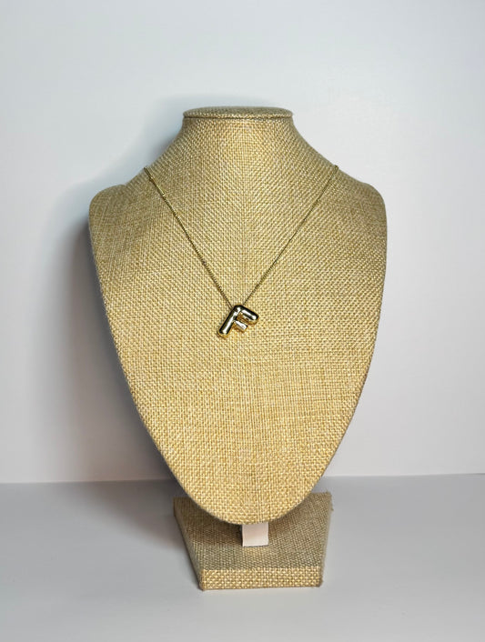 Bubble Letter Necklace