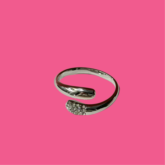 Looped Sparkly Ring