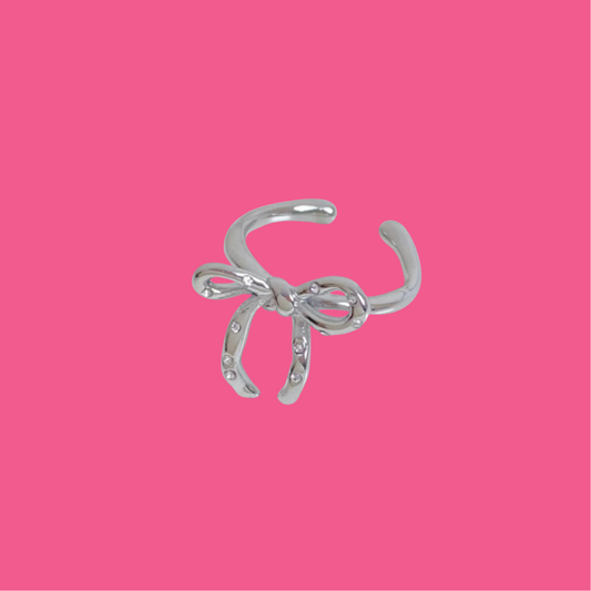 Sparkly Bow Ring