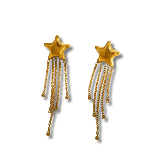 Star Tassel Earrings