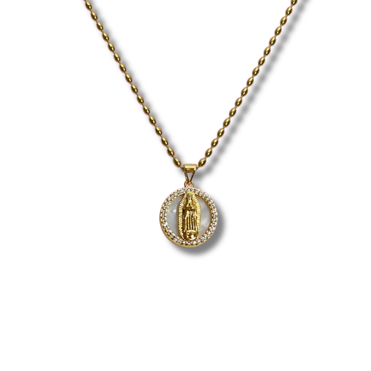 Virgen Mary Necklace
