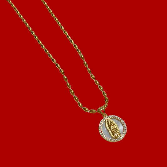Virgen Mary Necklace