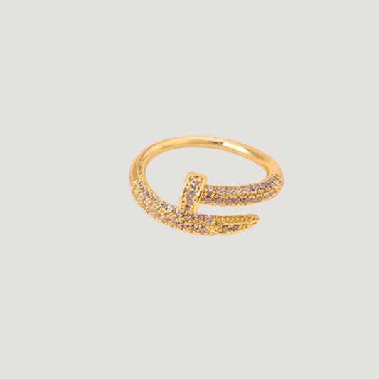 Sparkly Nail Ring