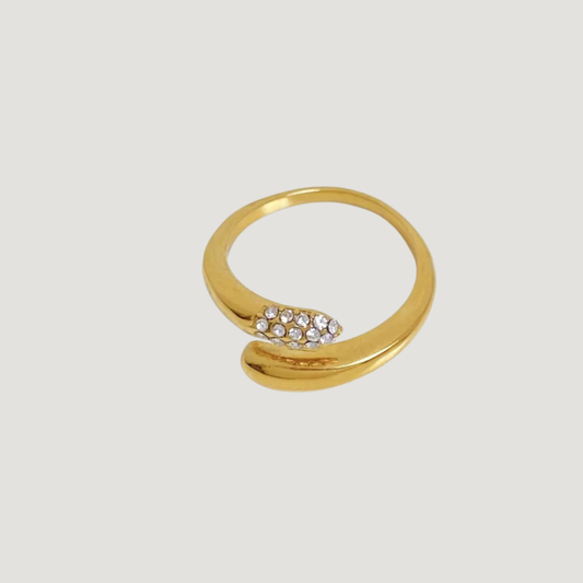 Looped Sparkly Ring