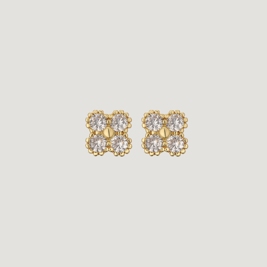 Van C Stud Earrings
