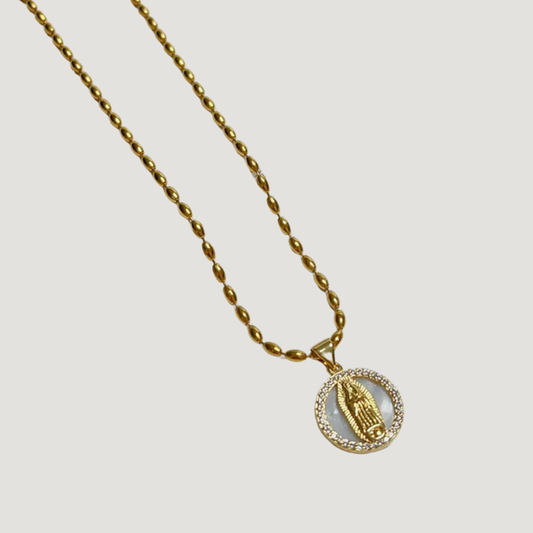 Virgen Mary Necklace