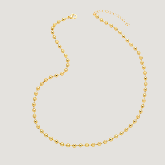 Gold Staple Necklace