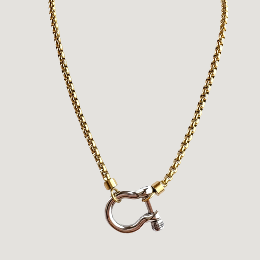 Mixed Metals Essential Necklace