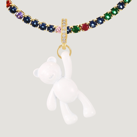 Sparkly Bear Necklace