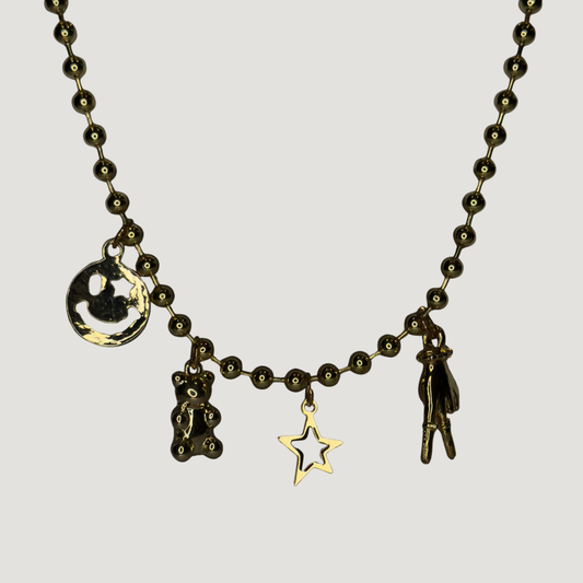 Gold Charm Necklace