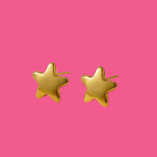 Small Star Studs