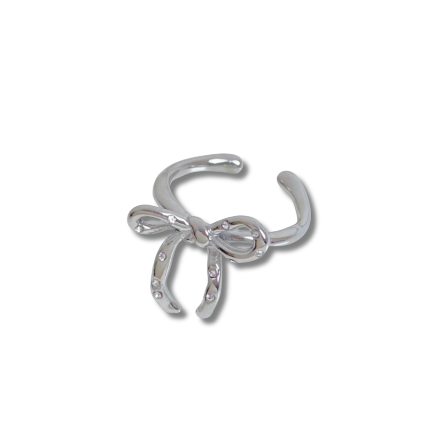Sparkly Bow Ring