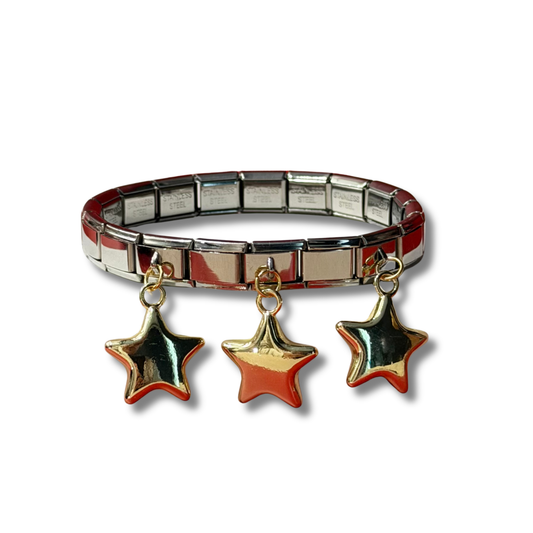 Star Charm Italian Bracelet